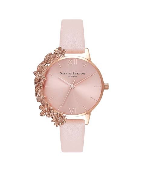iShopping - Olivia Burton Case Cuffs Women's Watch Peach (OB16CB11)