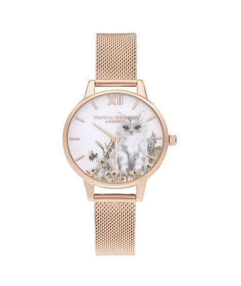 iShopping - Olivia Burton Illustrated Animals Women's Watch Rose Gold (OB16WL76)