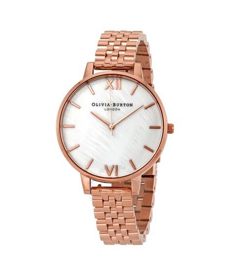 iShopping - Olivia Burton Mother of Peal Women's Watch Rose Gold (OB16MOP03)