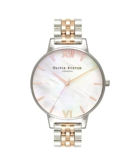iShopping - Olivia Burton Mother Of Pearl Women's Watch Two-Tone (OB16MOP06)