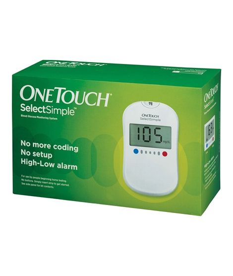 iShopping - OneTouch SelectSimple Blood Glucose Monitor
