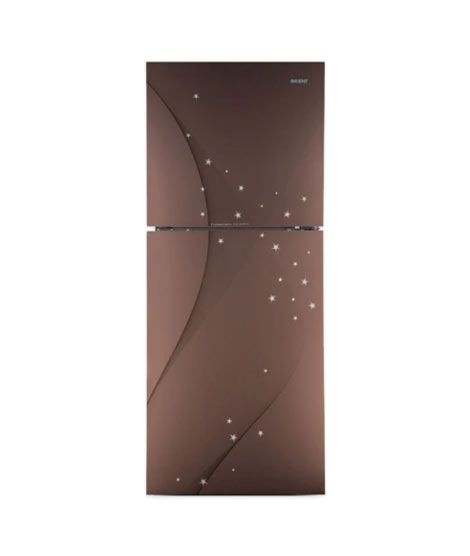 iShopping - Orient Crystal 350 Freezer-on-Top Refrigerator 13 Cu Ft Brown