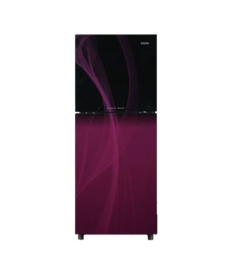iShopping - Orient Crystal 350 Freezer-on-Top Refrigerator 13 Cu Ft Purple
