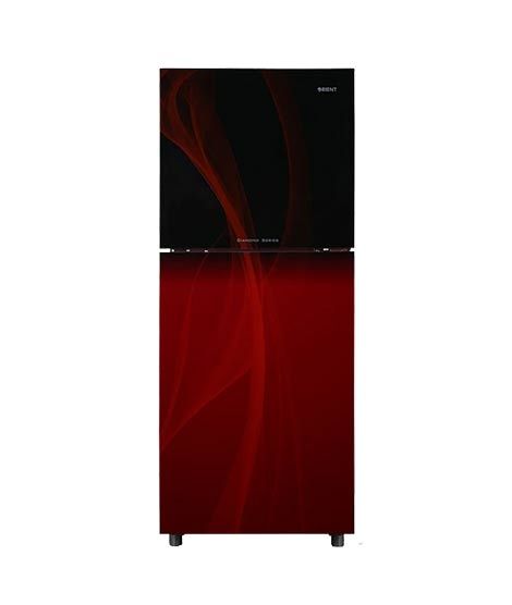 iShopping - Orient Crystal 410i Freezer-On-Top Dc Inverter Refrigerator 14 Cu Ft Red