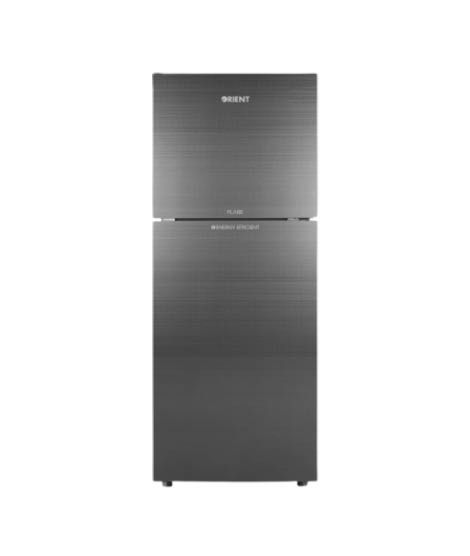 iShopping - Orient Flare 330I Freezer-On-Top Inverter Refrigerator 12 Cu Ft Radiant Grey