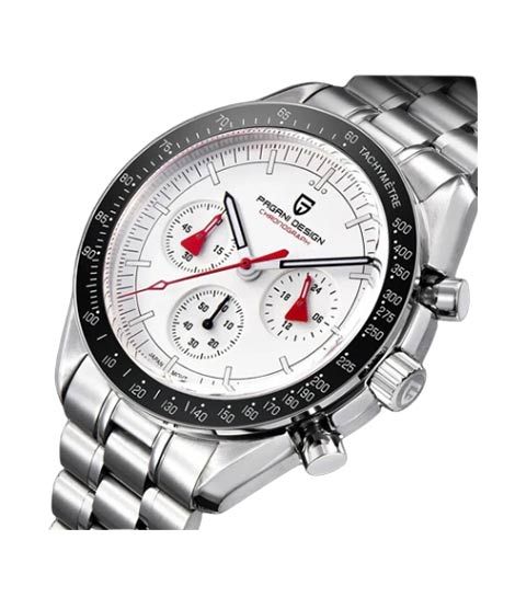 iShopping - Benyar Pagani Design Exexcutive Edition Men's Watch Silver (PD-1701-12)