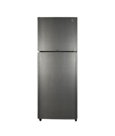 iShopping - PEL Life Pro Freezer-on-Top Refrigerator 12 Cu Ft (PRLP-6450)-Metallic Grey