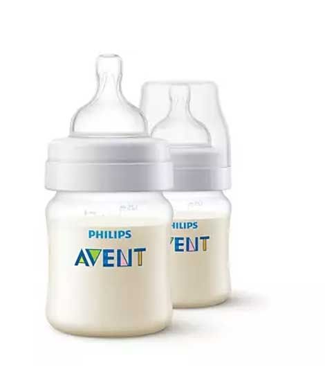 iShopping - Philips Avent Anti Colic Baby Bottle 125ml Pack Of 2 (SCF810/27)
