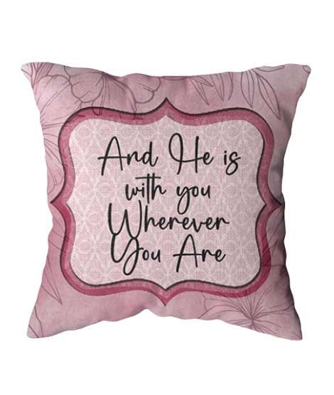 iShopping - ZamZam Pink Pearl Cushion Cover 