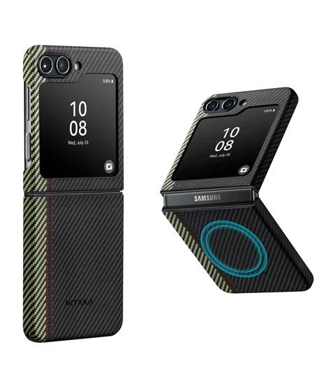 iShopping - Pitaka Fusion Weaving MagEZ Case For Galaxy Z Flip 5 Overture (PIT-0001)