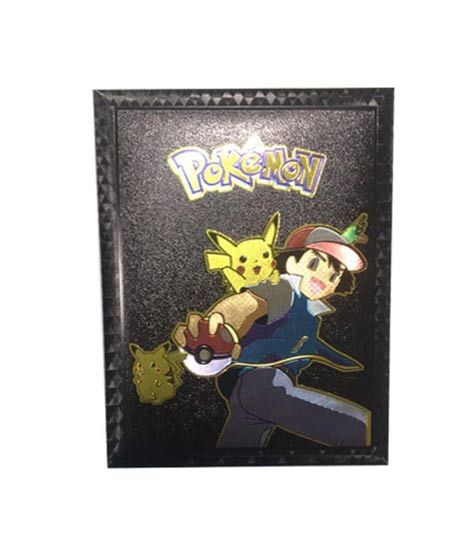 iShopping - Planet X 10 Pcs Pokemon Black Gold Foil Cards (PX-11533)