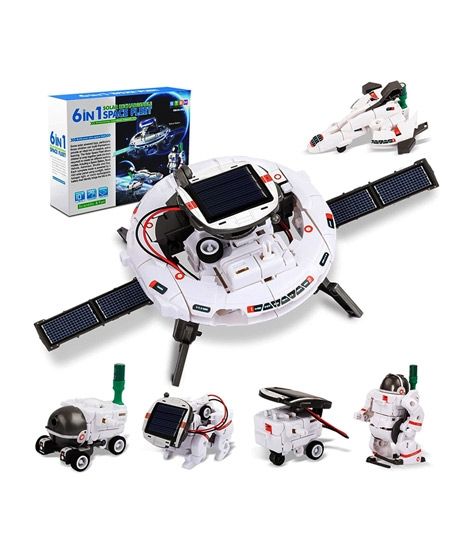iShopping - Planet X 6 in 1 Solar Space Fleet Solar Robot for Kids (PX-11443)
