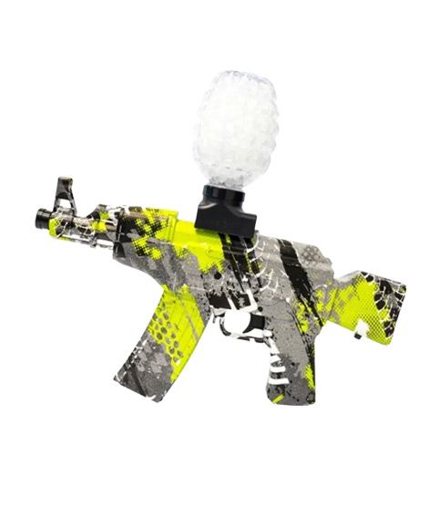 iShopping - Planet X AK47 Gel Blaster Rechargeable Gun Toy Green (PX-11736)
