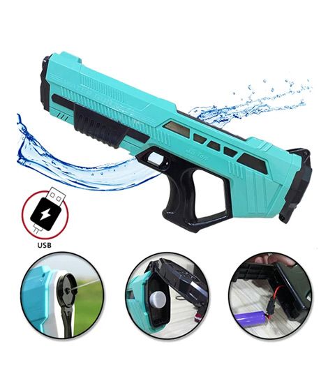 iShopping - Planet X Automatic Rechargeable Water Gun Toy (PX-11789)