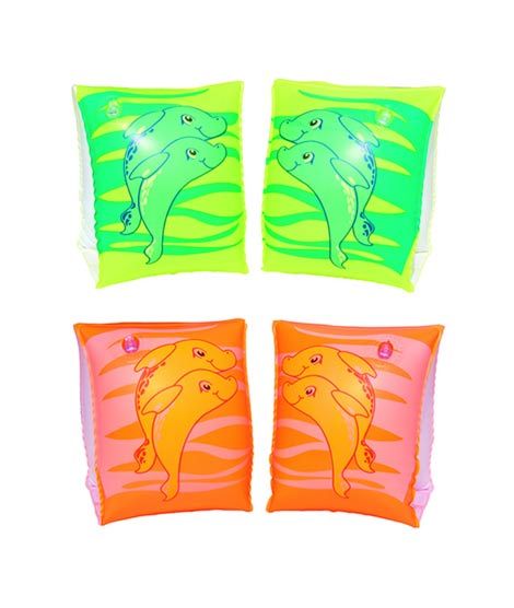 iShopping - Planet X Bestway Kids Inflatable Dolphin Arm Bands (PX-10162)