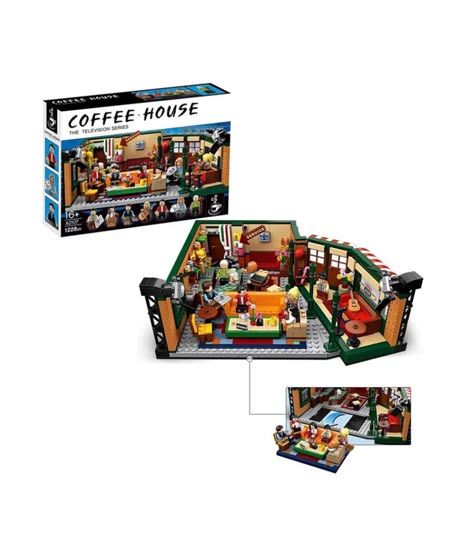 iShopping - Planet X Central Perk Building Blocks Set For Kids (PX-11524)