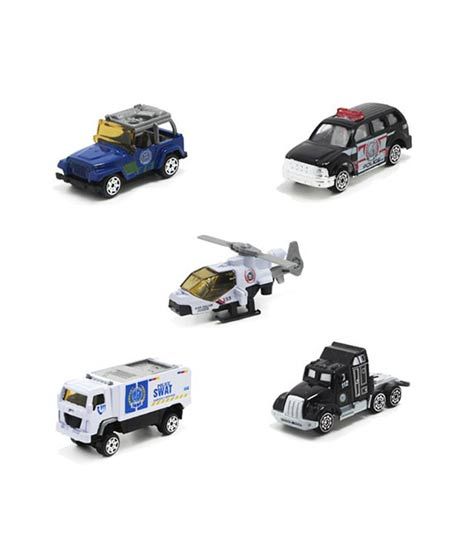 iShopping - Planet X City Police Vehicle Pack Of 5 (PX-9784)