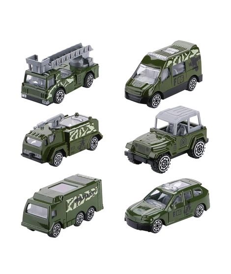 iShopping - Planet X Diecast 6 Pack Transport Truck For Kids (PX-11289)