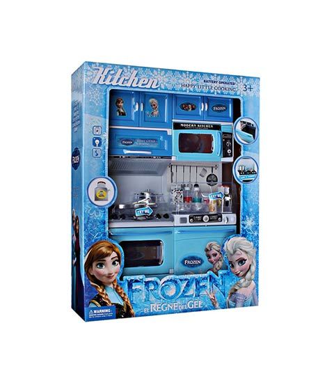 iShopping - Planet X Frozen Kitchen Set Blue/White (PX-9554)