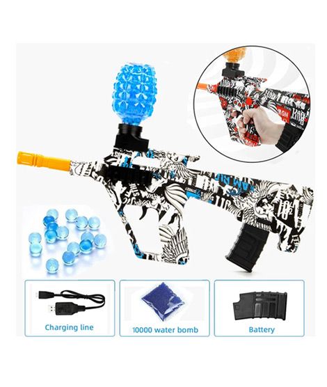 iShopping - Planet X Gel Blaster Rechargeable Electric Gun Toy - AUG (PX-11743)