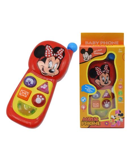 iShopping - Planet X Mickey Mouse Magic Phone For Kids Red (PX-11883)