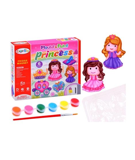 iShopping - Planet X Mould & Paint Princess Magnet For Kids (PX-11401)