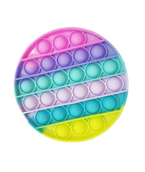 iShopping - Planet X Push Pop Bubble Fidget Spinner Pop It Silicone Toy (PX-11020)