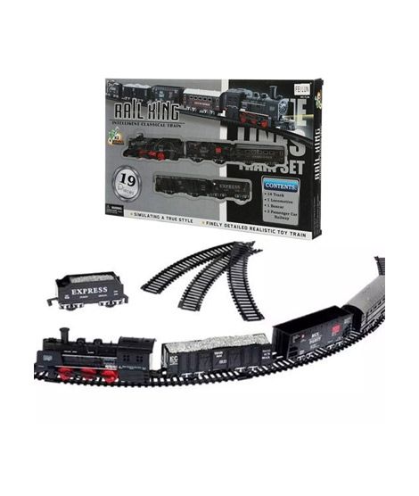 iShopping - Planet X Rail King Classic Train 19 Pcs Set (PX-11154)