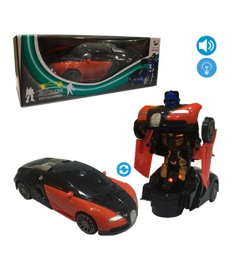 iShopping - Planet X Transformer Bugatti Robot Car For Kids (PX-11448)