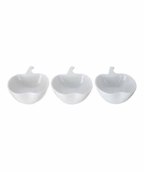 iShopping - Premier Home Apple Shape Serving Dishes – Set Of 3 (722520)