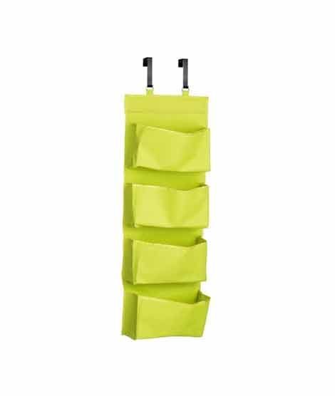 iShopping - Premier Home Over Door Lime Green Hanging Organiser (1901116)