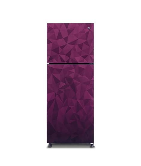 iShopping - PEL Glass Door Freezer-on-Top Refrigerator 10 Cu Ft Purple Prism (PRGD-2550)