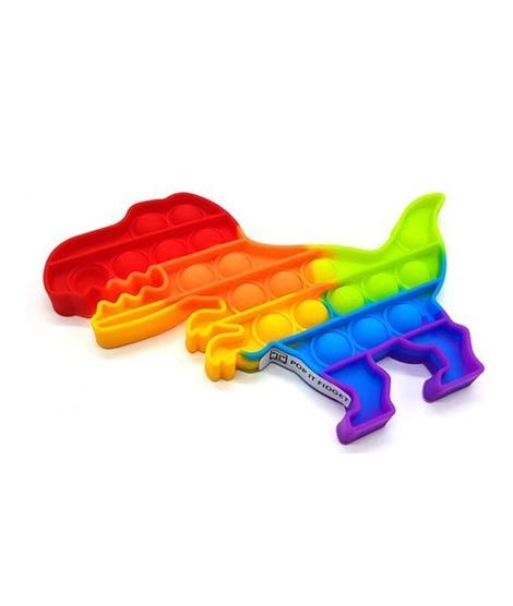 iShopping - Planet X Dinosaur Shape Push Pop Bubble Fidget Spinner (PX-11002)