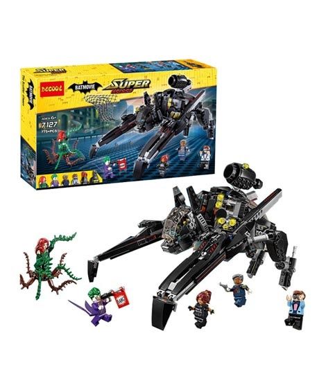 iShopping - Planet X Batman The Scuttler vs Joker & Poison Ivy Building Blocks Set For Kids (PX-10450)