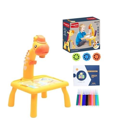 iShopping - Planet X LED Giraffe Projector Painting Set For Kids (PX-11274)