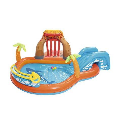 iShopping - Bestway Inflatable Lava Lagoon Swimming Pool For Kids (PX-10645)