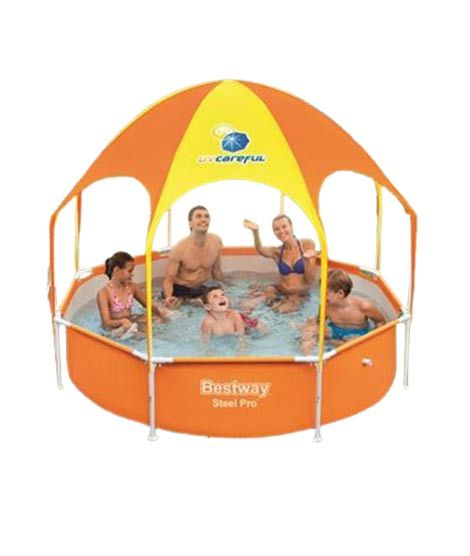 iShopping - Bestway Power Steel Kiddie Pool For Kids (PX-10654)