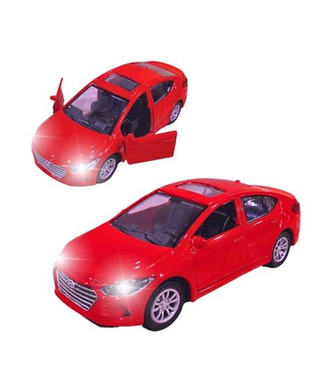 iShopping - Planet X Hyundai Elantra 1:32 Mini Die cast Car Red (PX-12091)