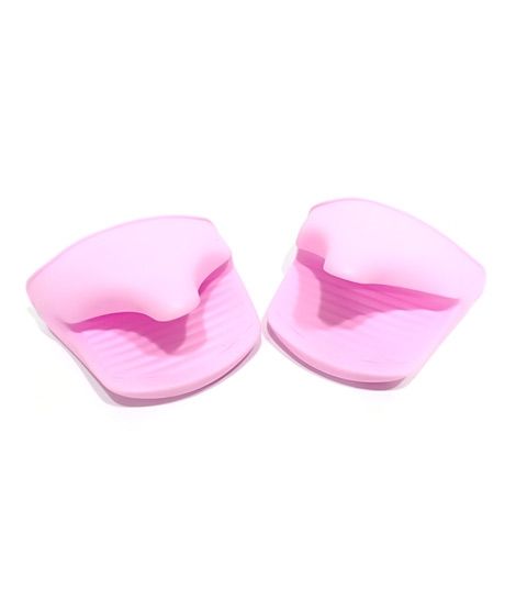 iShopping - Quickshopping Silicone Oven Heat Insulated Finger Gloves Purple