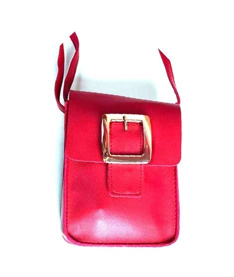 iShopping - Rangoon Buckle Flip Bag For Women Mehroon