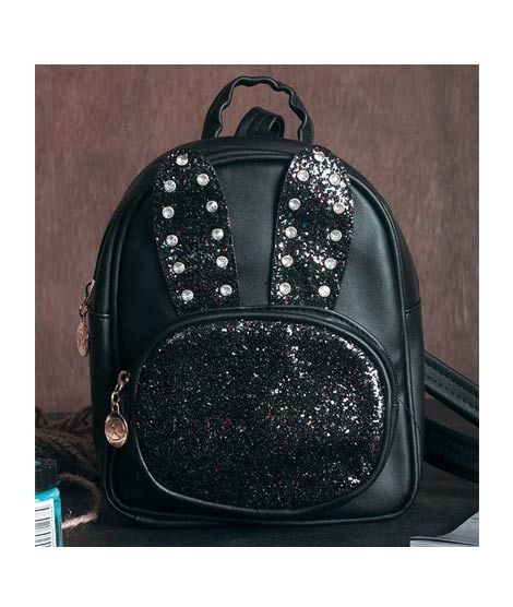 iShopping - Rangoon Rabbit Mini Backpack For Women Black