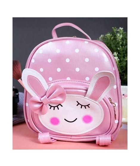 iShopping - Rangoon Smiley Mini Backpack For Women Pink