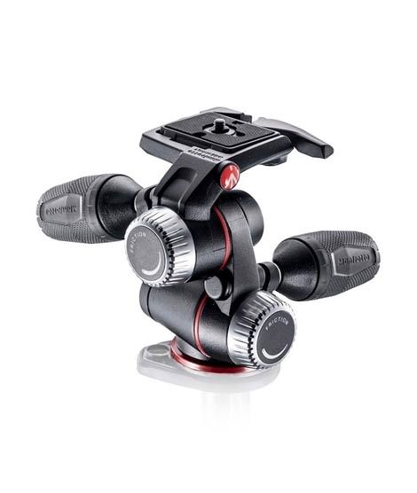 iShopping - Manfrotto X-PRO 3-Way Tripod Head With retractable levers Black (MHXPRO-3W)