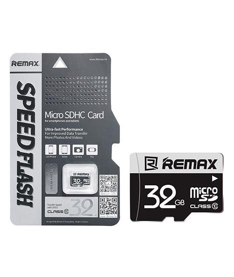 iShopping - Remax 32GB Speed Flash Micro SD Memory Card Grey