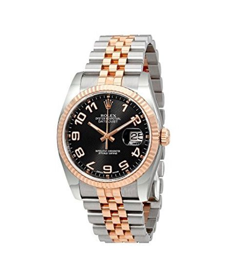 iShopping - Rolex Datejust 36 Automatic Men's Watch Gold (116231BKCAJ)
