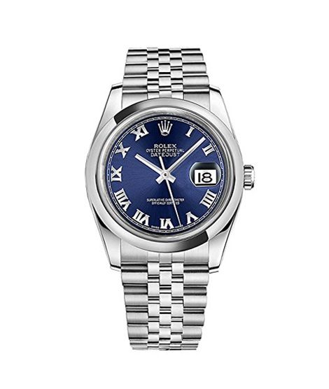 iShopping - Rolex Datejust 36 Men's Watch Silver (116200-BLURJ)