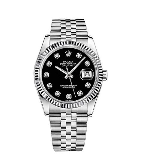 iShopping - Rolex Datejust 36 Men's Watch Silver (116234-BLKDFJ)