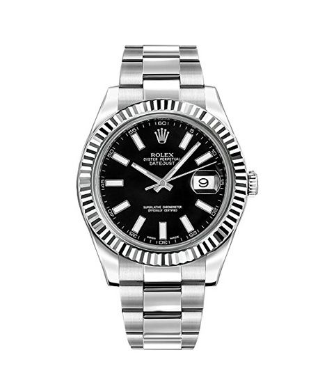 iShopping - Rolex Datejust II 41 Men's Watch Silver (116334-BLKSFO)