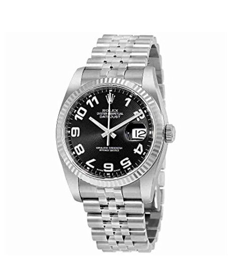 iShopping - Rolex Datejust Men's Watch Silver (116234BKCAJ)
