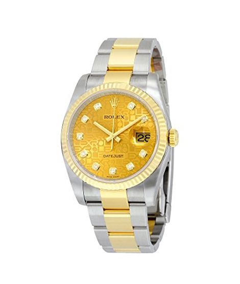 iShopping - Rolex Datejust Men's Watch Yellow Gold (116233CJDO)